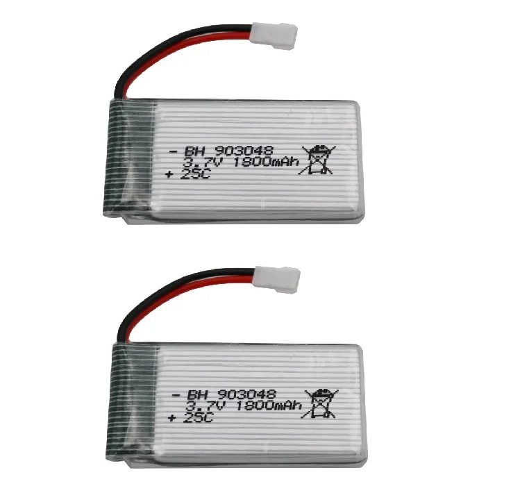 3.7V 1800mAh Lipo Battery For KY601S RC Quadcopter Toys Accessories Spare Parts lipo Battery 3.7v 1800 mah 903048 lipo batteries