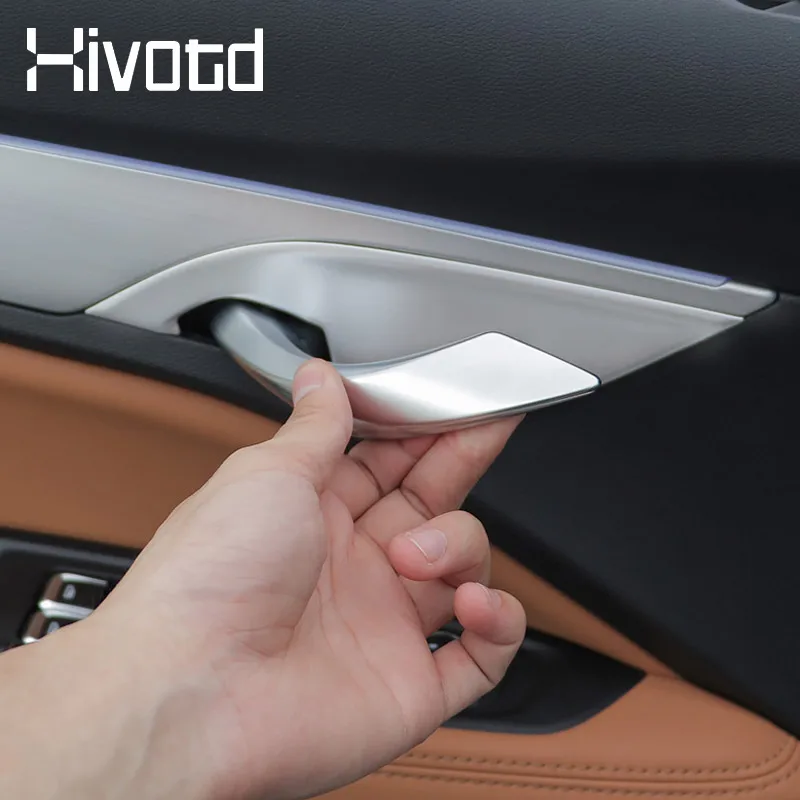 Car Door Bowl Cover Trims Door Handle Decoration Panel For Geely New Tugella FY11 Knewstar 001 2023 Interior Styling Accessories