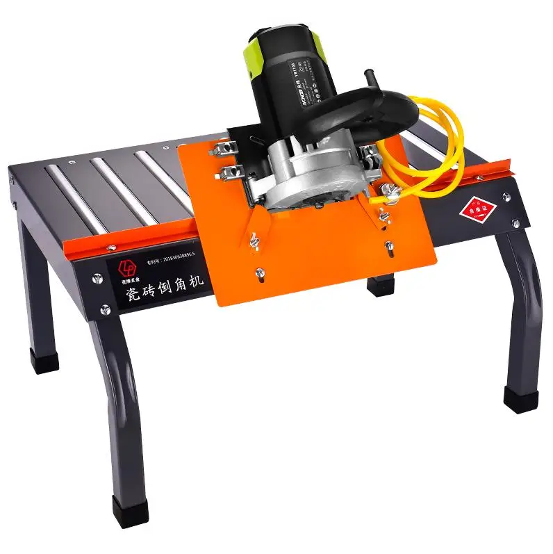 45 degree high-precision desktop dust-free bevel cutting machine mini tile chamfering artifact