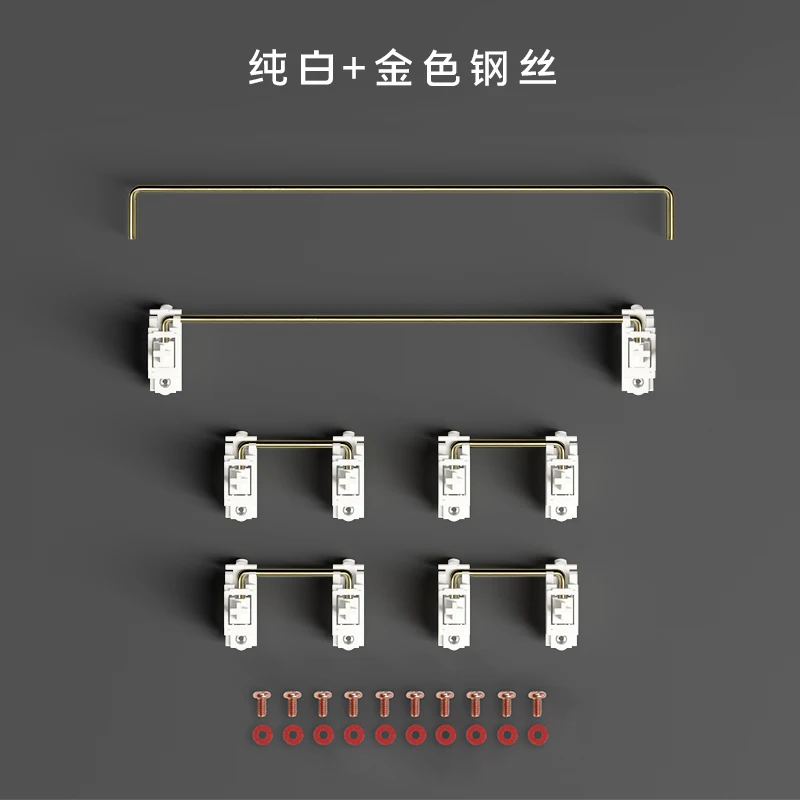 EQUALZ C3 stabilizatory wkręcane V3 PCB kolorowe do DIY dostosować do 80% 60% mechaniczna klawiatura Gamer