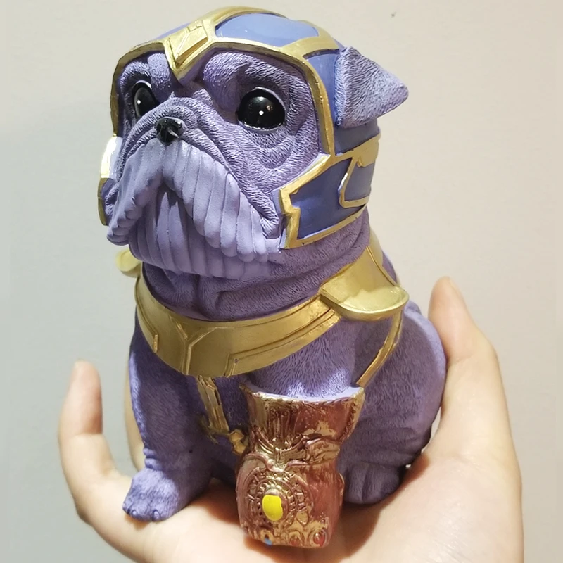 

Cute Bulldog Dog Piggy Bank Piggy Bank Hero Corgi Golden Retriever Husky Dog Toy Decoration Decorative Resin Creative Model