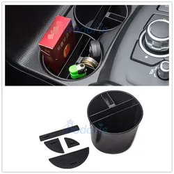 For Mazda CX-5 CX5 CX 5 2017 2018 2019 Interior Cup Holder Storage Box Console Container Holder Tray Car Organizer Accessories