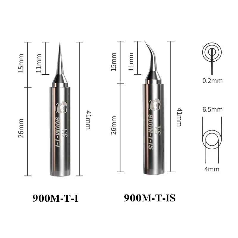 MECHANIC Lead-Free Soldering Iron Tip 900M-T-I/IS/K/SK Inside Heat Welding Head for 936 937 Soldering Station Repair Rework Tool