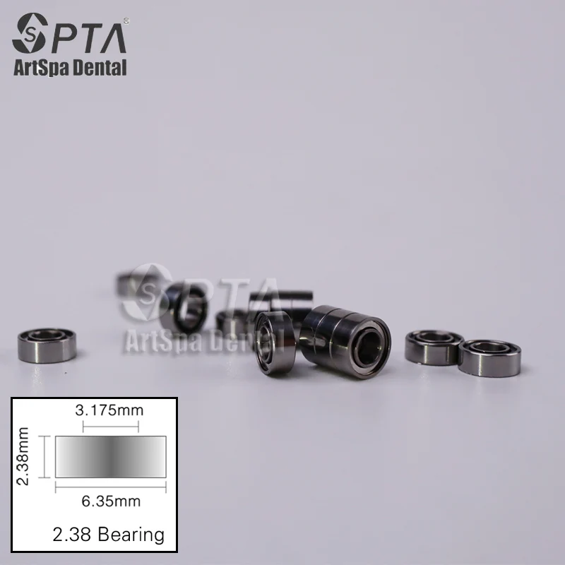 High Quality 10PCS SR144 High speed Air Turbine Handpiece Ceramic Cartridge Dental Rotor NSK Bearings individual package