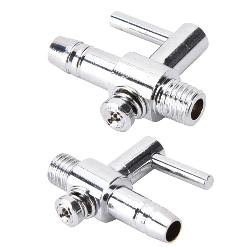 Valvole In Acciaio Inox Filo Aquarium Air Flow Distributore Leva Valvola di Controllo Calda