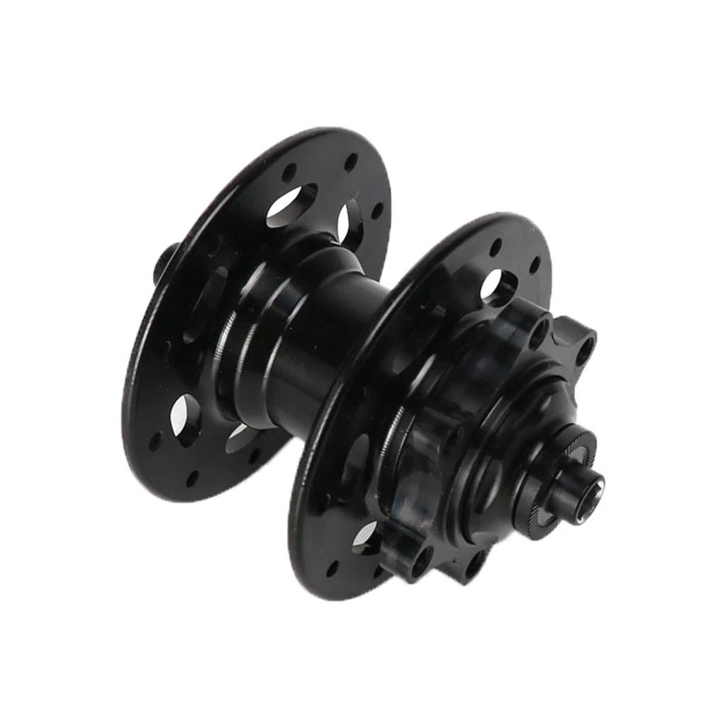 CAtazer Floding Bicycle Hub Pull Low Resistance 6 Bolts Disc Brake 4 Bearings 20 Holes Aluminum Alloy 74-85mm 3 Speed Bike Hub