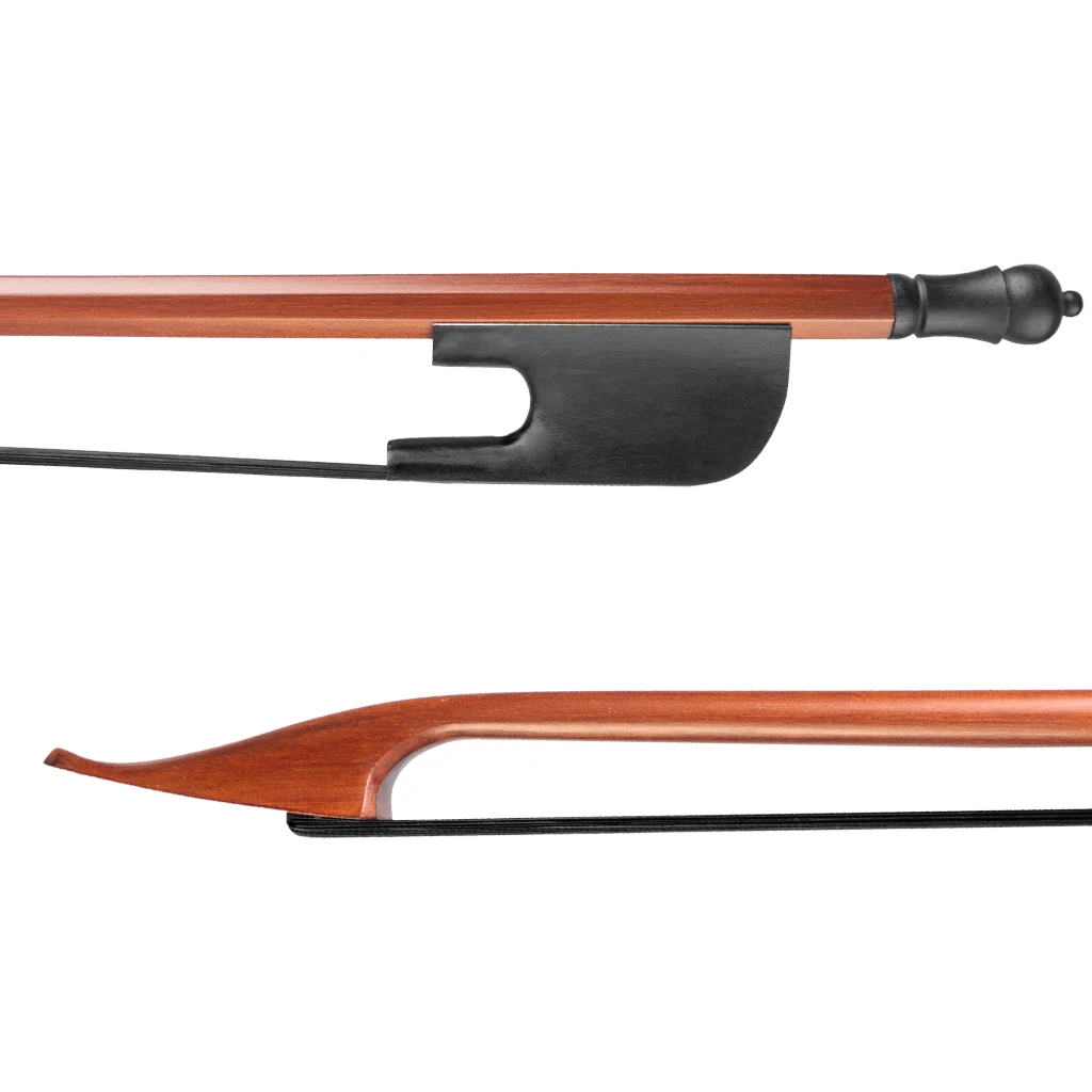 Naomi Vintage Barokke Stijl Boog Brazilwood/ Snakewood/ Carbon Fiber Boog Wit/Zwart Paardenhaar Snelle Respons 4/4 Viool gebruik