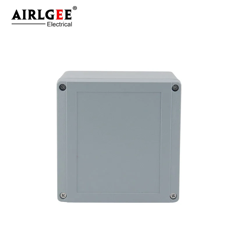 140 * 140 * 100mm die-cast aluminum housing electronic box waterproof square box outdoor electrical aluminum control box