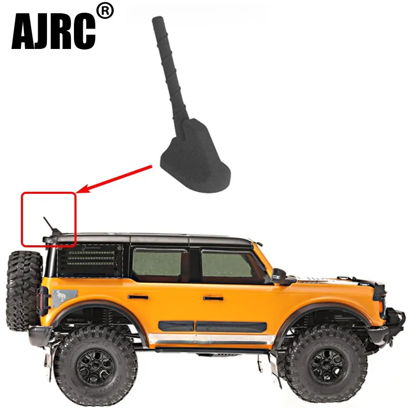 

For Trax Trx4 Defender Bronco Trx6 G63 Axial Scx10 Nylon Roof Decoration Antenna 1:10 General Rc Car Parts