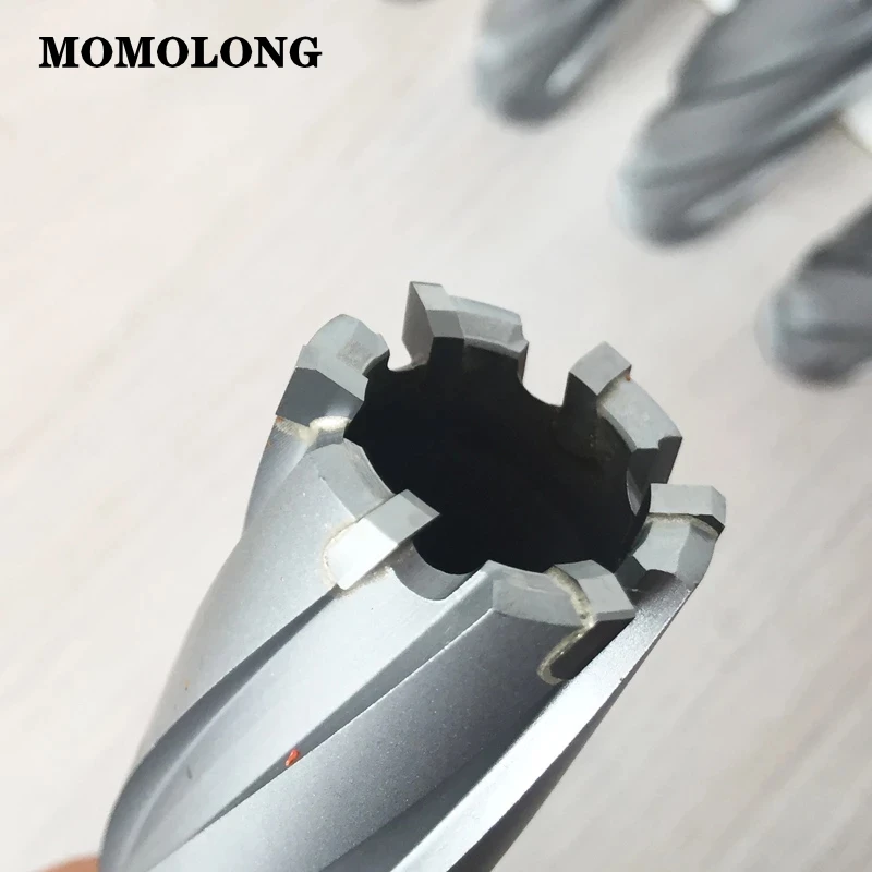 TCT القاطع الحلقي قطر 12-65 مللي متر × 35 مللي متر 3/4 "العالمي عرقوب سبائك الصلب جوفاء الأساسية الحفر للمعادن