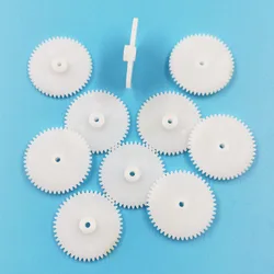 482A 0.5M Gear Diameter 25mm 48 Tooth Plastic Pinion Toy Accessories 48T 2mm Gears 10pcs/lot