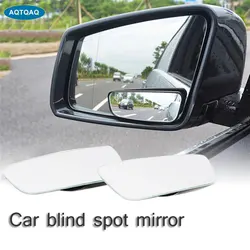 1 paar Blind Spot Spiegel-Universal Upgrade HD Glas Rahmenlose Konvexen Weitwinkel Rückansicht Spiegel Für Alle Fahrzeuge auto