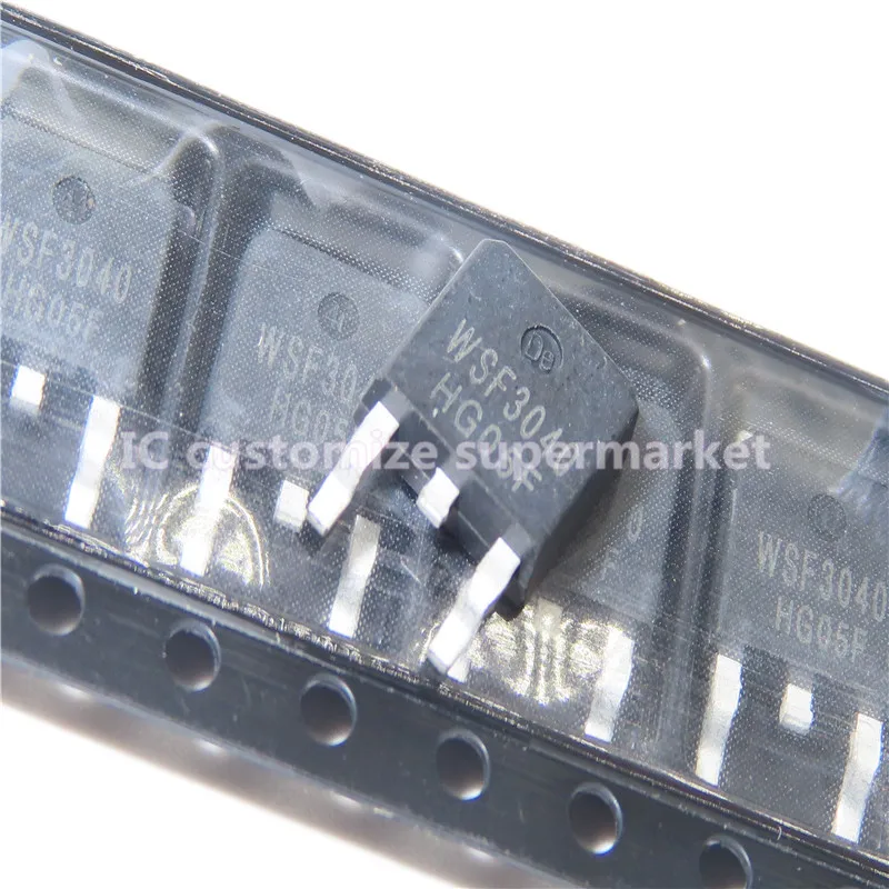 10 قطعة/الوحدة نوي WSF3040 إلى-252 30V 43A SMD الترانزستور