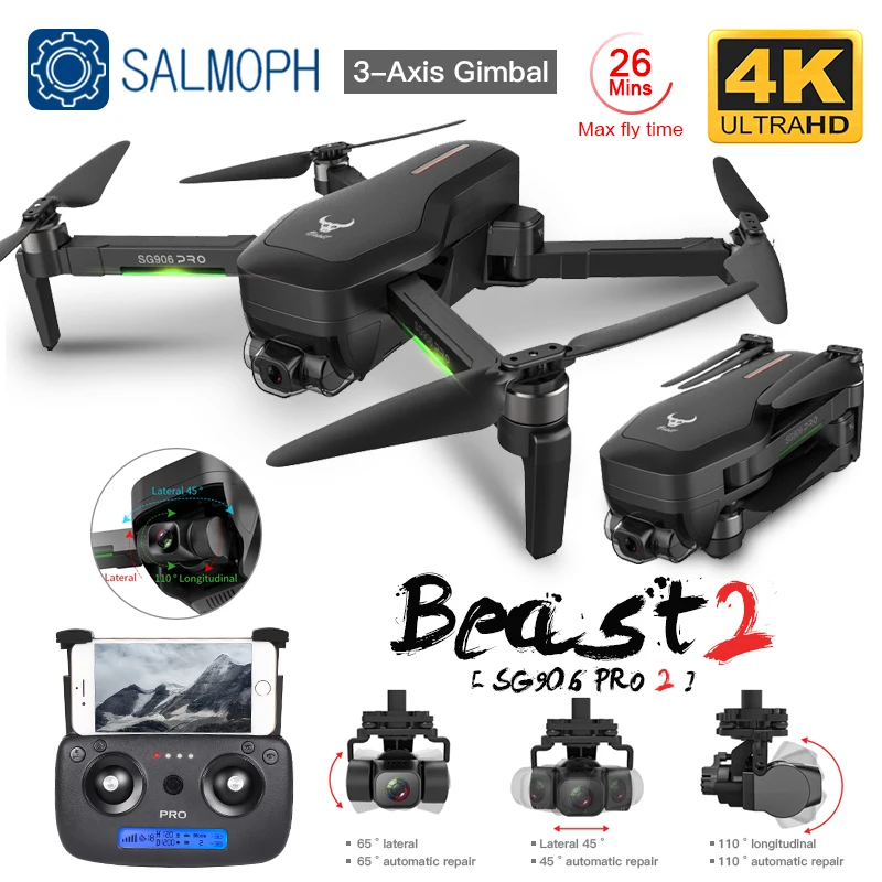 El ZLL SG906 PRO 2: El dron profesional para capturar imágenes de alta calidad
