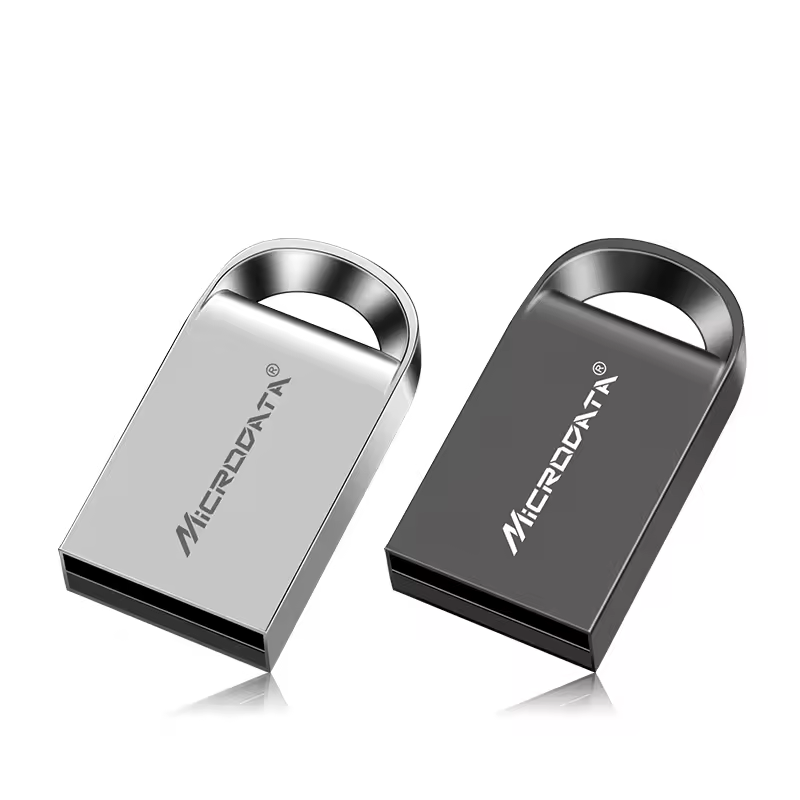 דיסק און קי מתכת מיני 1GB 4GB 8GB 16GB 32GB 64GB 128GB  מותאם אישית עם לוגו, מתנה