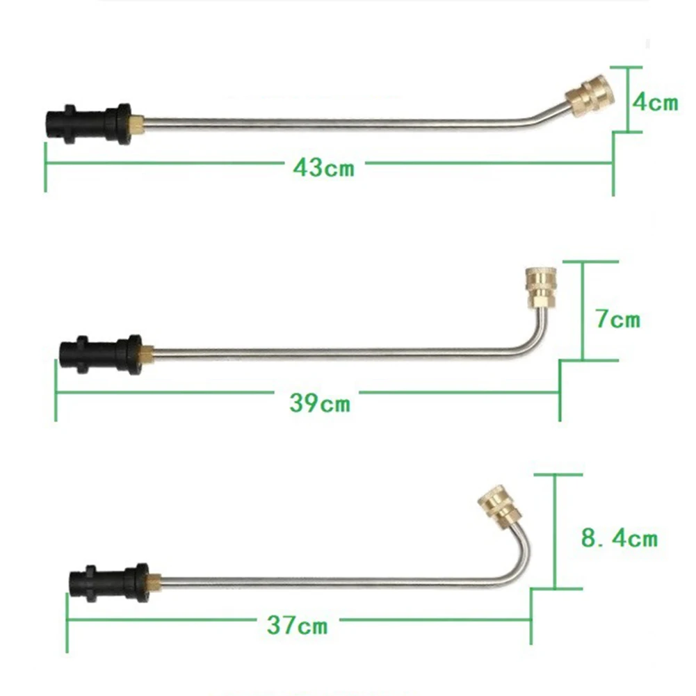 Pressure Washers Gutter Cleaning Wand Tip Metal Jet Lance/Wand 1/4\