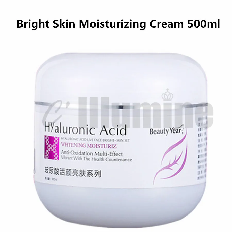 

Hyaluronic Acid Bright Skin Moisturizing Day Night Cream 500m Anti-Oxidation Multi Effect