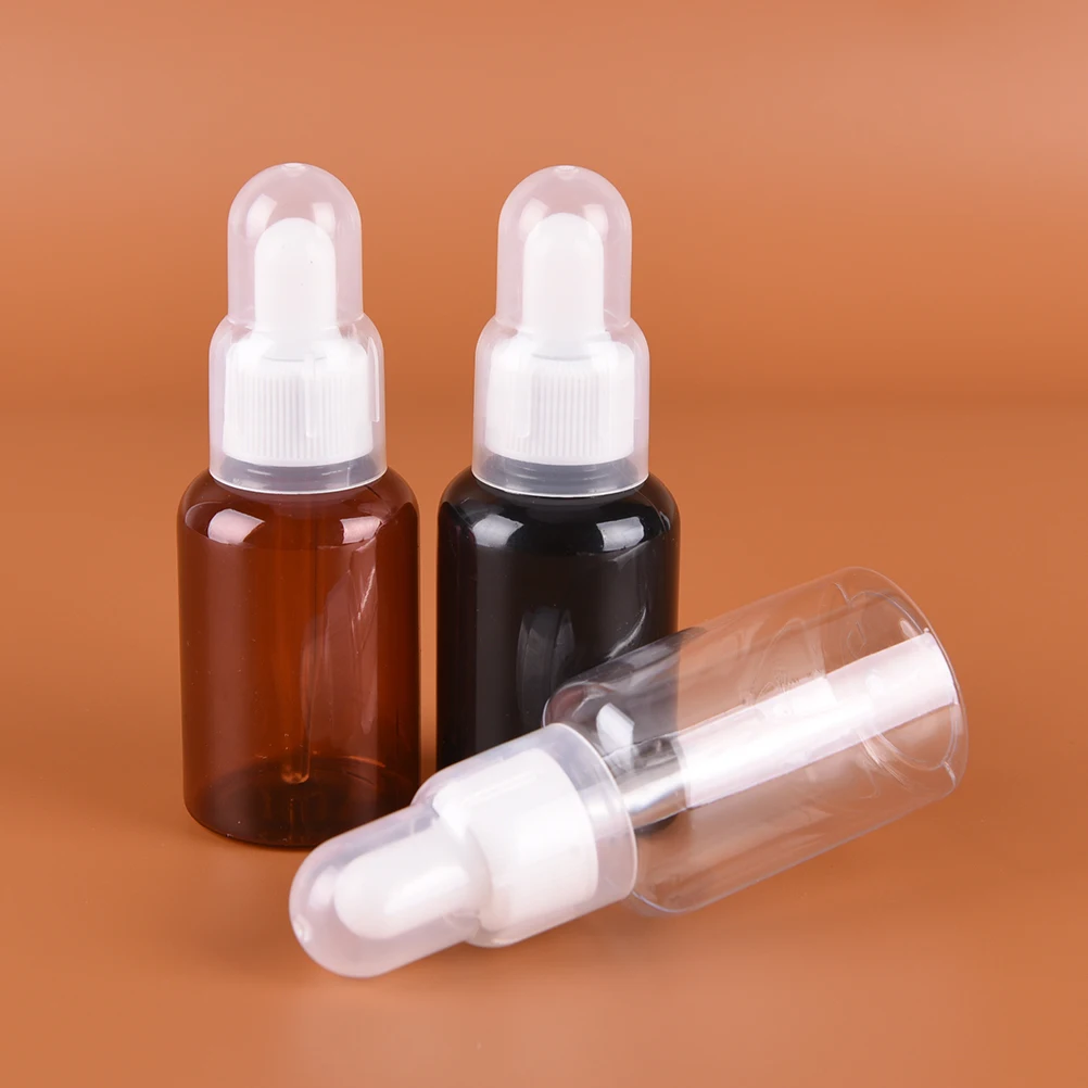 50ML Empty Essential Oil Dropper Bottle Glass Aromatherapy Pipette Bottle Refillable Bottles For Storing Liquid Lab Supplies