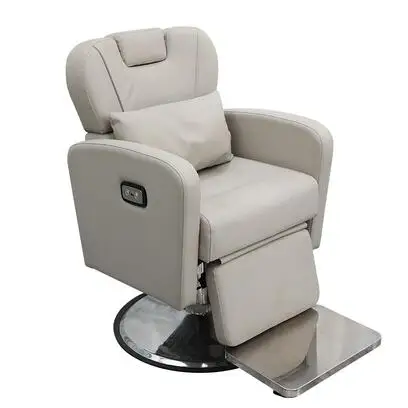 Hair dresser chair rotating lift hair dresser chair hair dresser tube scalp chair electric reclining big chassis hair dresser