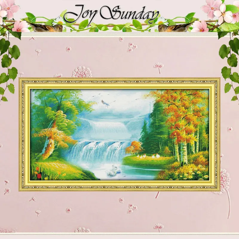 

Fairyland in Dream Patterns Counted Cross Stitch Set DIY 11CT 14CT 16CT Stamped DMC Cross-stitch Kit Embroidery Needlework