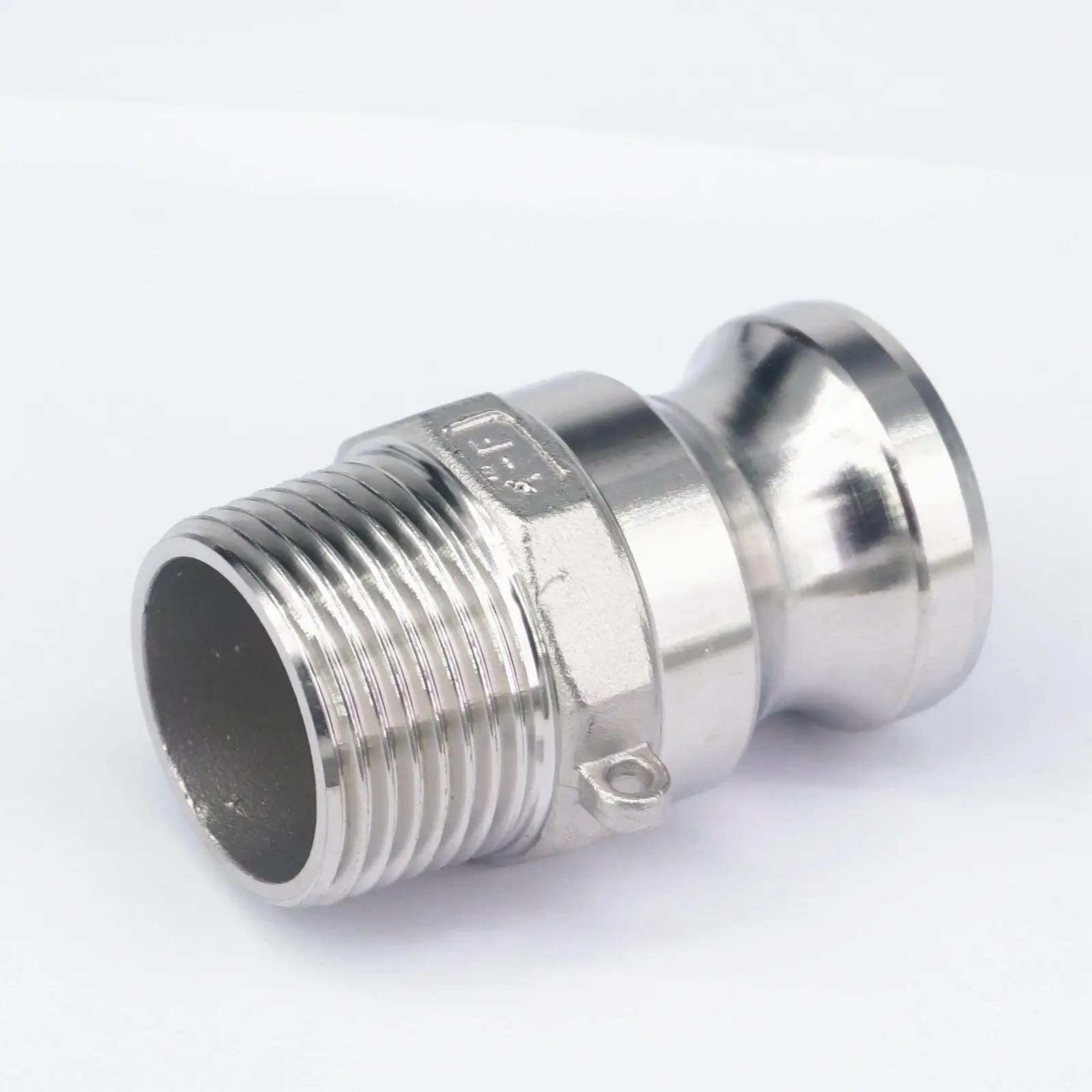 1" BSP Male Thread 304 Stainless Steel Type F Plug Camlock Fitting Cam and Groove Coupling