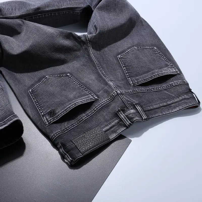 2021 men Jeans Autumn Winter Jeans Flocking Warm Soft Men Activities Warm denim Men Jeans  streetwear men men jeans baggy jeans