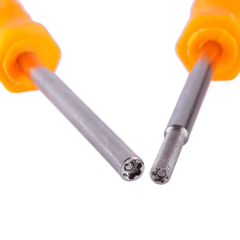 3.8mm + 4.5mm Security Screwdriver Tool Bit Gamebit for  NGC/ NES /N64 /SNES for SEGA screwdriver tool green orange