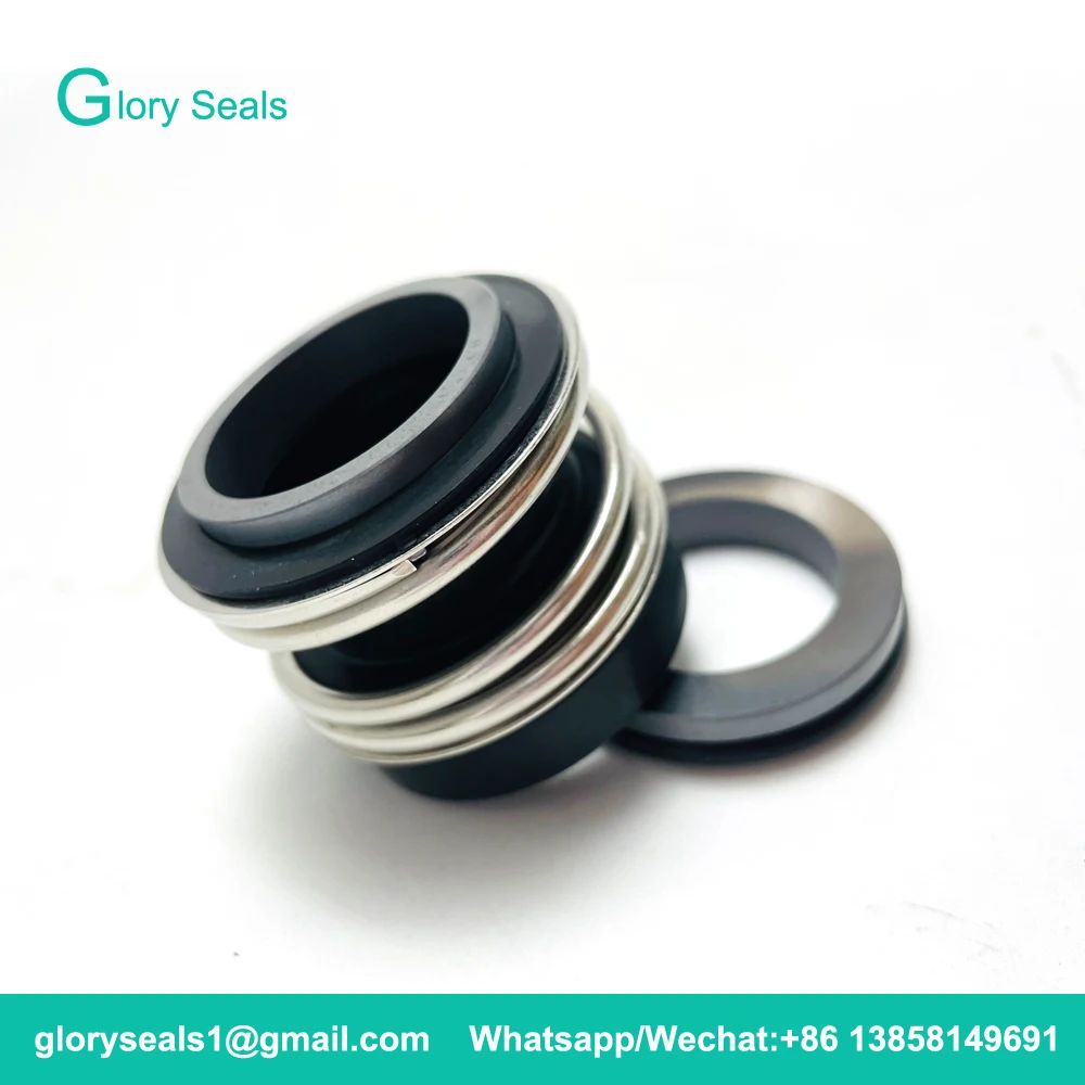 MG12-16 /G6 MG12/16-Z Elastomer Bellows Mechanical Seals MG12 Shaft Size 16mm With G6 Silicon Carbide Seat Material SIC/SIC/VIT