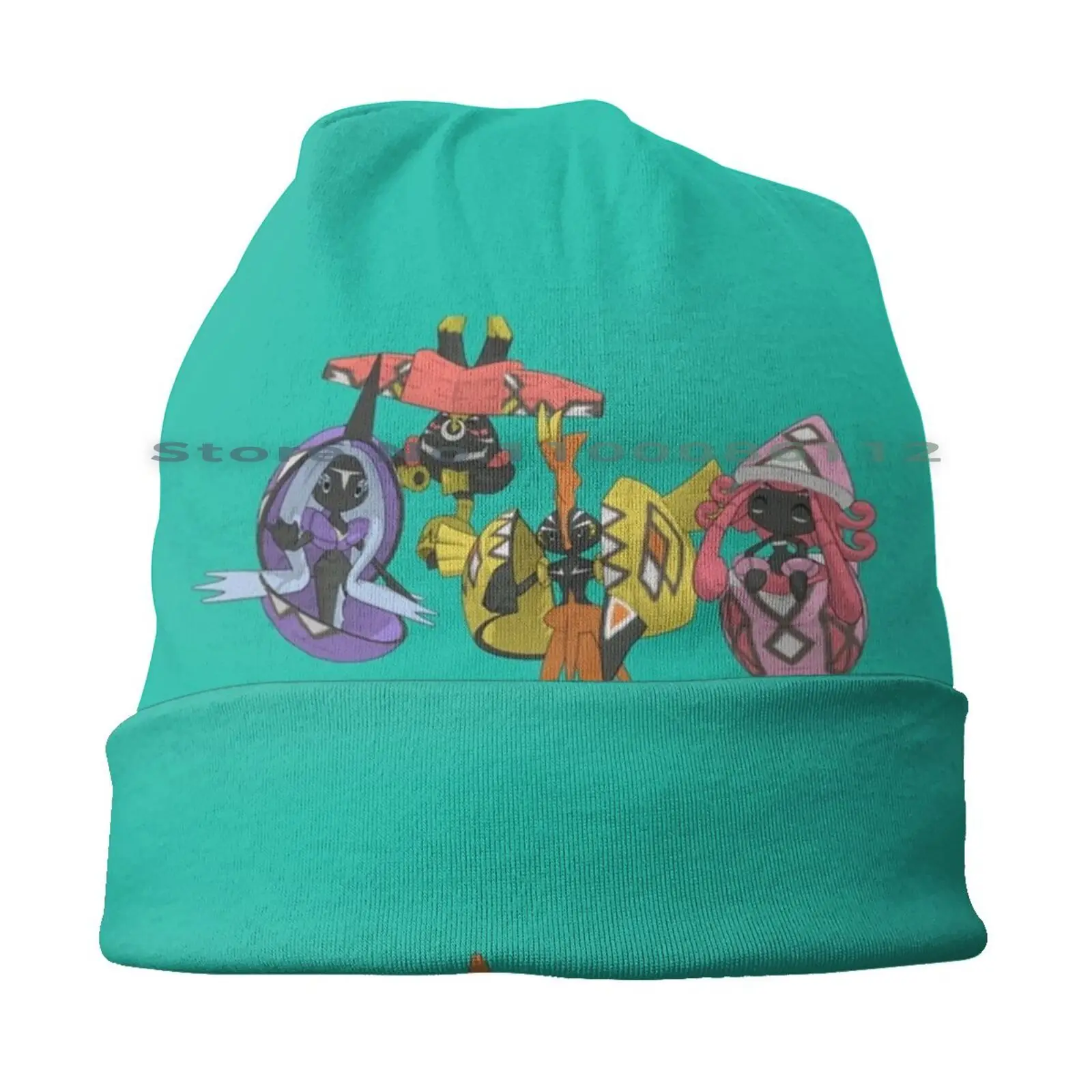 Island Guardians Bucket Hat Sun Cap Tapu Koko Tapu Lele Tapu Bulu Tapu Fini Sun And Moon Foldable Outdoor Fisherman Hat