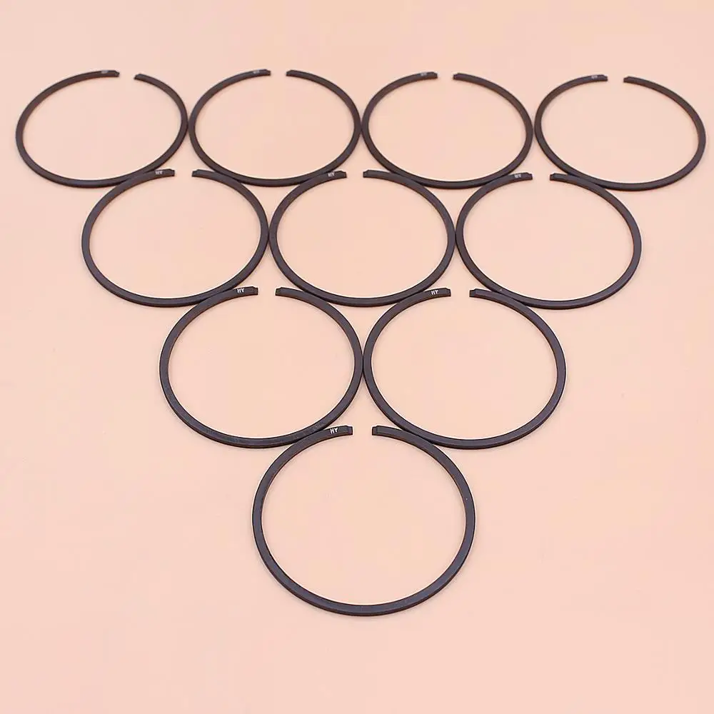 10pcs/lot 40mm x 1.2mm Chainsaw Piston Rings For Stihl MS201 MS201T MS211 MS230 021 023 motosierras Garden Tools