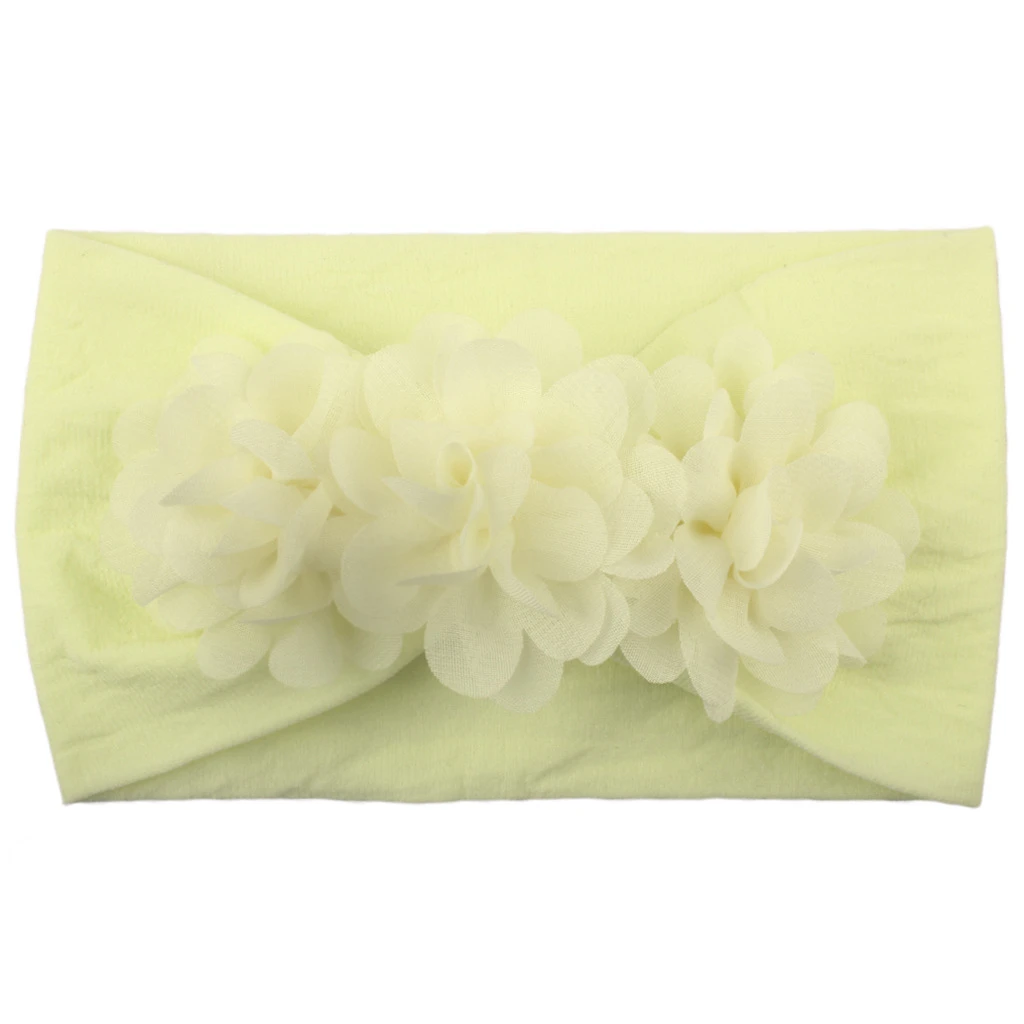 Hair Bandage Band Headband Bow Turban Children Newborn Kids Headwear Baby Girl Accessories Flower Floral Soft Solid Elastic