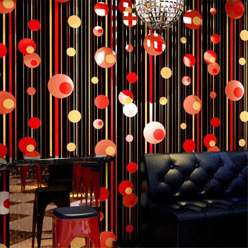 

wellyu KTV wallpaper 3d stereo personality fashion flash wall covering bar hotel fancy ballroom box theme room wallpaper