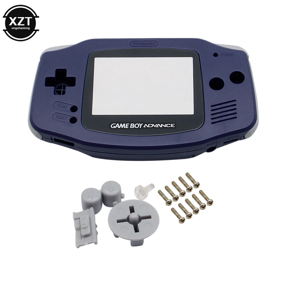 Nieuwe Volledige Behuizing Shell Voor Nintendo Gameboy Gba Shell Hard Case Met Screen Lens Vervanging Voor Gameboy Advance Console Behuizing