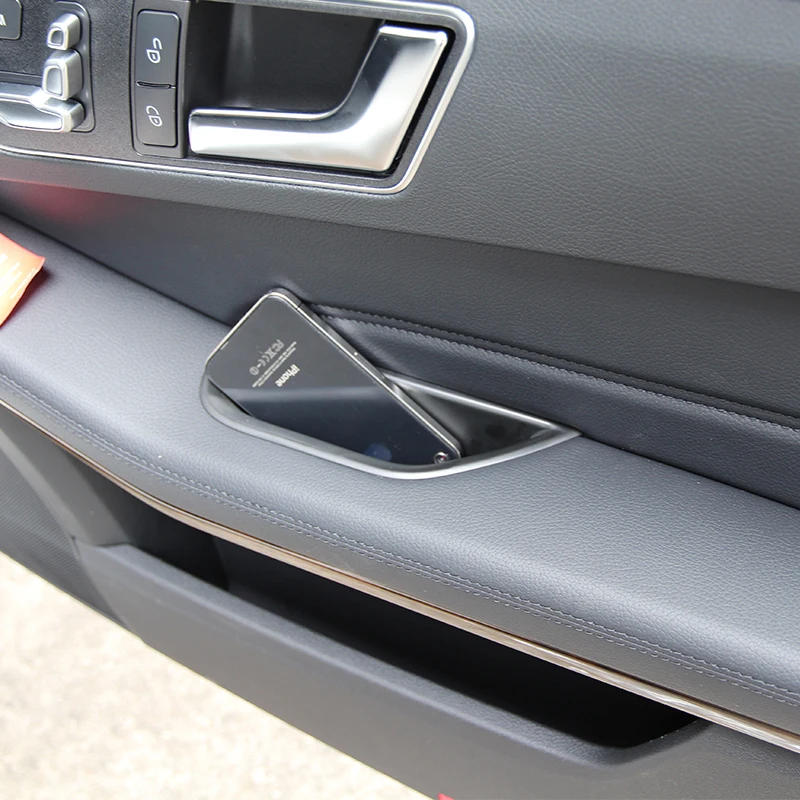 Organizer samochodowy do Mercedes Benz E Class W212 2010-2015 Schowek na klamkę Uchwyt na pojemnik Akcesoria samochodowe — zdjęcie 6