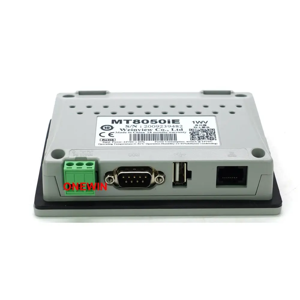 Weinview MT8050iE Hmi Touch Screen 4.3 Inch Tft Lcd Usb Ethernet Nieuwe Human Machine Interface Display
