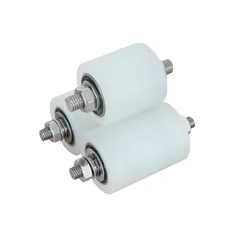 1pc per pack Sliding Gate Nylon Top Roller Guide Wheels 304 stainless steel bearings dual