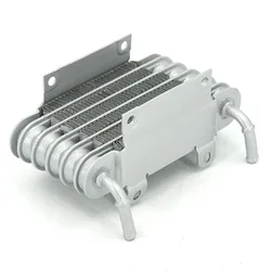 Universal 8mm Aluminum Racing Car Motorcycle Diesel Gasolin Small Engines Fuel Oil Cooler