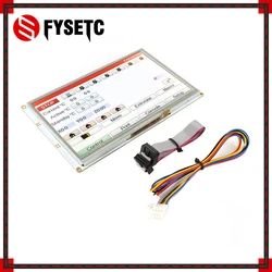 FYSETC 7 polegadas PanelDue 7i Controladores de tela de toque de cor integrada Paneldue para Duet Wifi Duet 2 V1.04 Duet 2 Ethernet