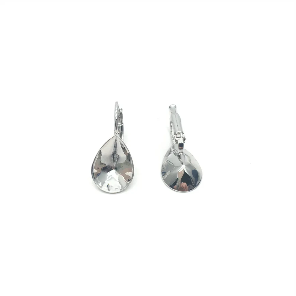 Ms Betti Pear Fancy Stone 4320 10x14mm Crystal Earring Settings For DIY Earrings Fittings Findings Jewelry Accessories