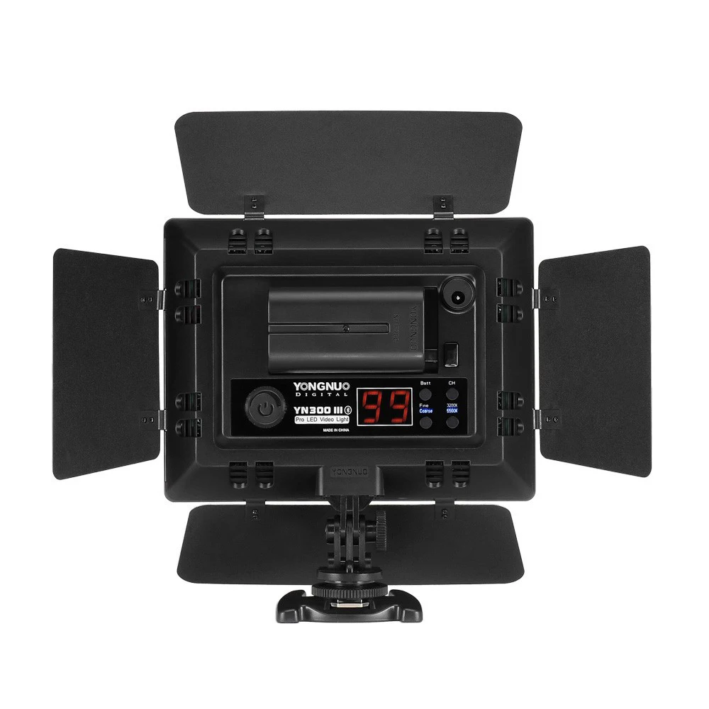 Yongnuo YN300 III YN300III 3200k-5600K CRI95 LED الفيديو الضوئي التصوير الإضاءة ملء مصابيح للصور استوديو الفيديو