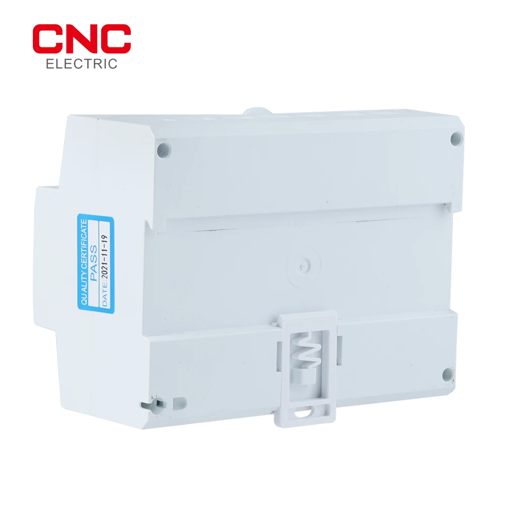 CNC Din Rail WIFI Smart Energy Meter timer Monitor kWh Meter Wattmeter Tuya Single Phase 220V 50/60Hz 65A