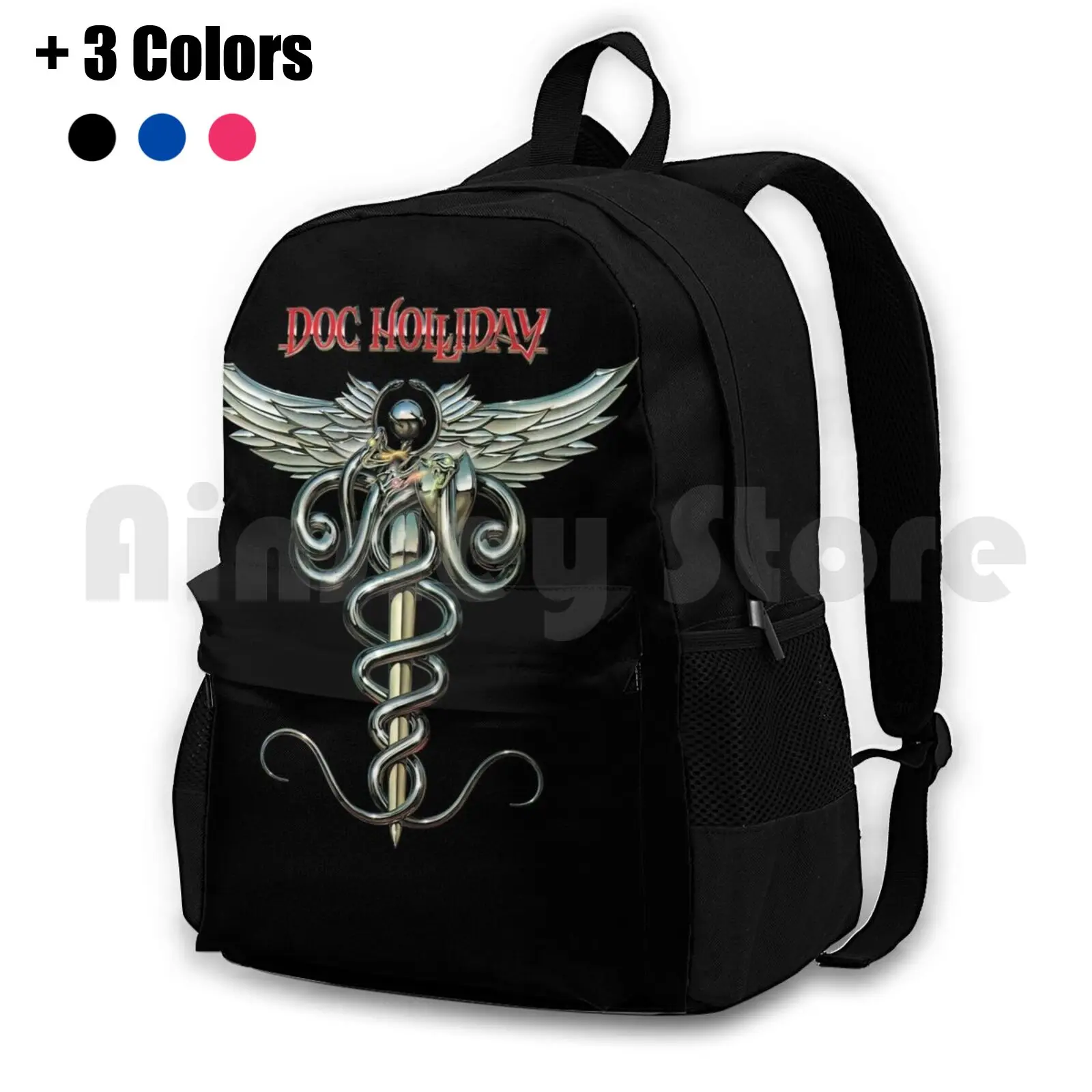 Doc Holiday Best Trending Covers Outdoor Hiking Backpack Riding Climbing Sports Bag Graphic Shocks Best Seller Doc Holliday Doc