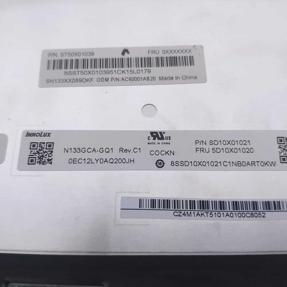 Imagem -02 - Polegadas N133gca-gq1 Display Lcd Portátil 5d10s39673 5d10s39674 S54013itl Substituição da Tela para Lenovo Ideapad S540 13itl 13.3