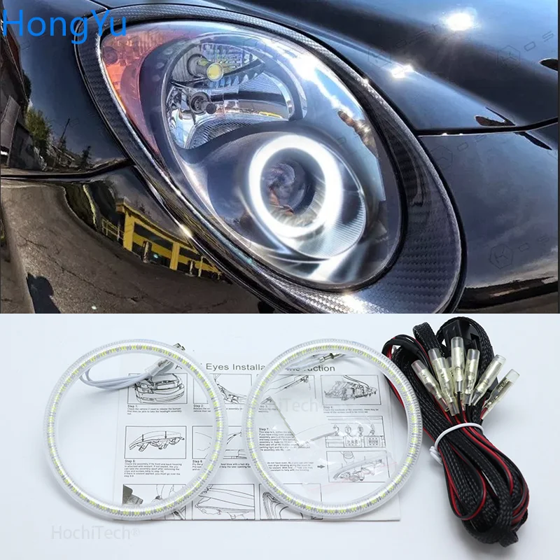 For Alfa Romeo Mito 2008-2015 Smd Led Angel Eyes kit Excellent Ultra bright illumination DRL Daytime running lights