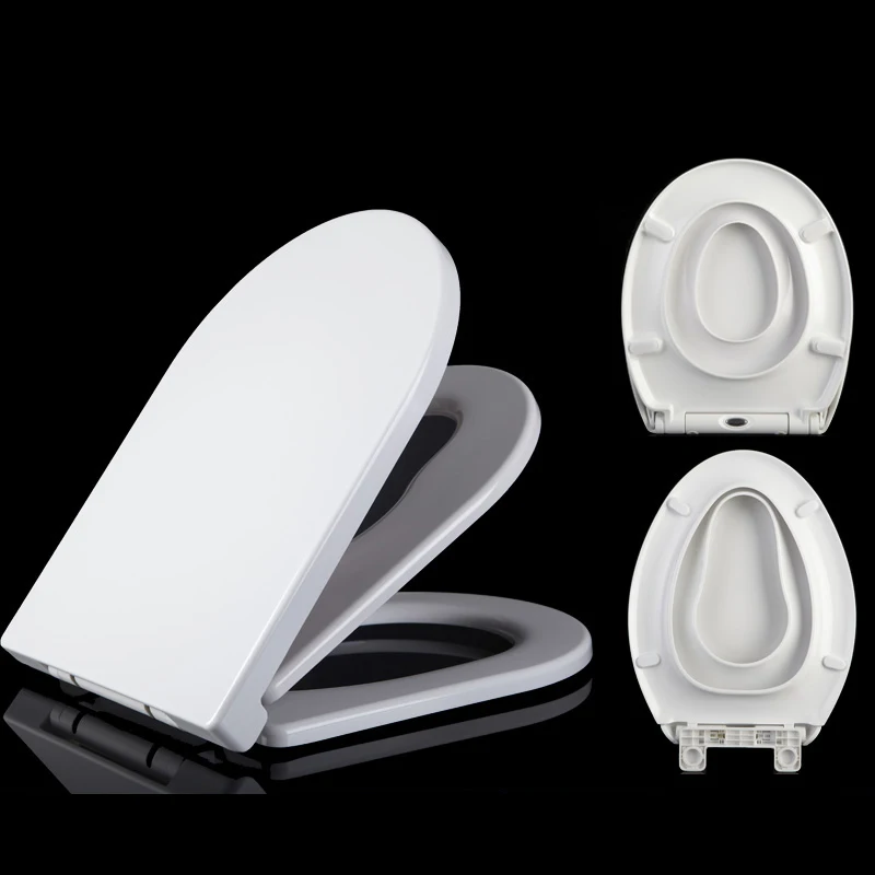 UF Toilet Seat Cover Is Universally Thickened Slowly Dropped Old-fashioned Large UV Type Length  Length 41 to 46cm, Width 37cm