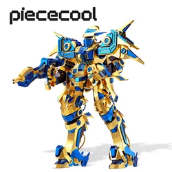 Piececool 3D Metal Puzzle -SKY DOMINATOR Model Building Kits Jigsaw Toy Christmas Birthday Gifts for Adults