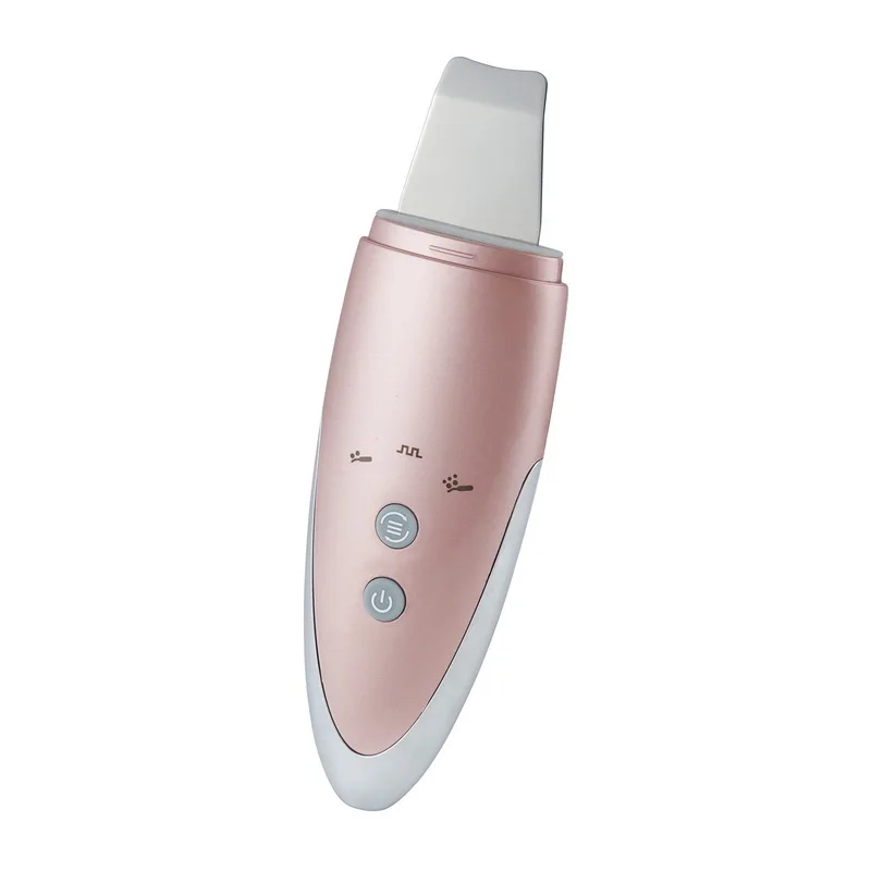 AOKO Ultrasonic Skin Scrubber Face Deep Cleaner Acne Blackheads Removal Ultrasound Vibration Facial Massage Skin Peeling Machine