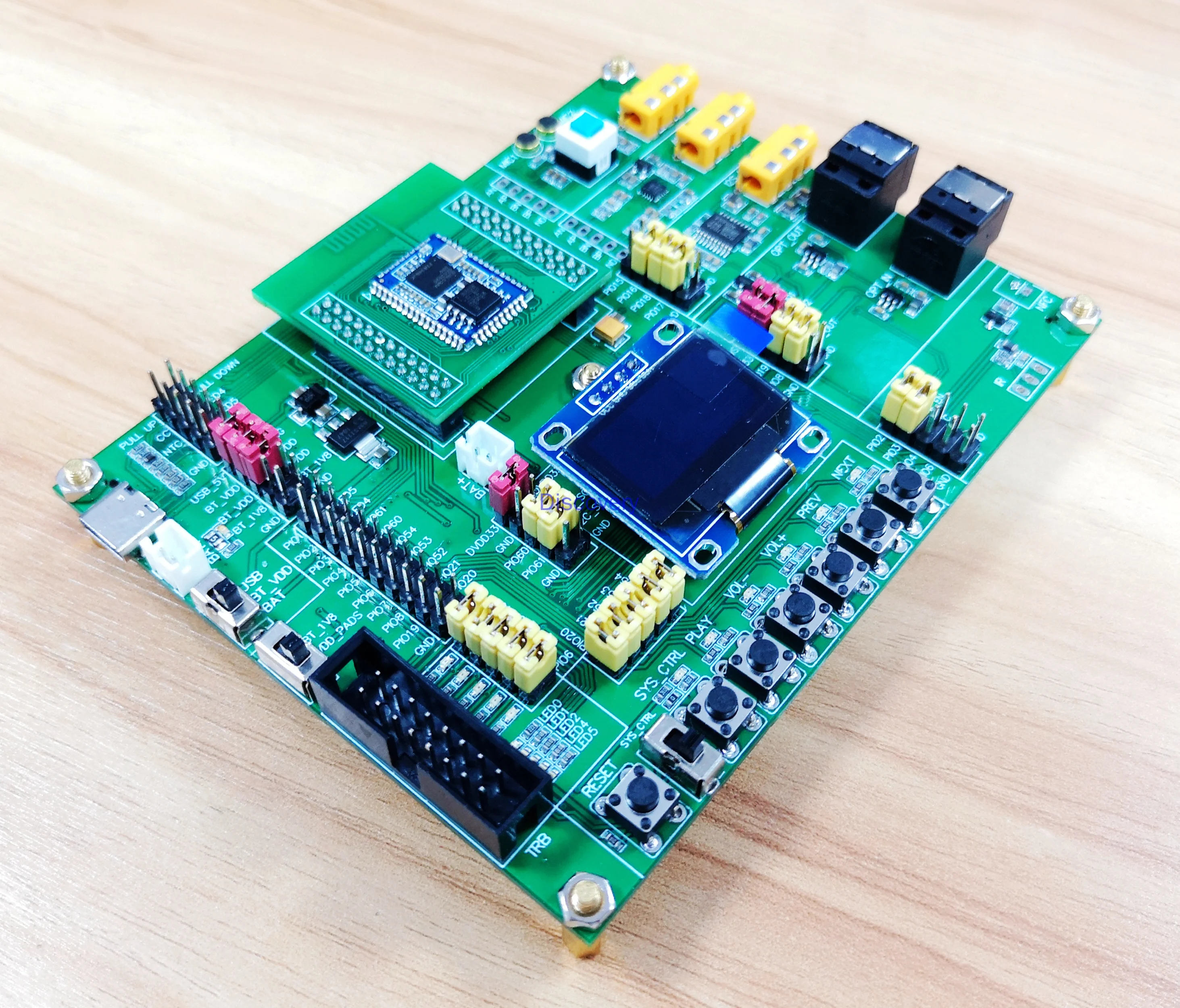 Qualcomm QCC3020 3024 3034 5124 5125 5126บอร์ดพัฒนาบลูทูธการแก้จุดบกพร่อง Tws หูฟัง