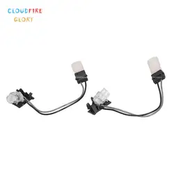 CloudFireGlory 4H0947133A 4H0947134A Door Handle Exterior Ambient Light Left OR Right Side For A6L C7 A8 A7 Q7