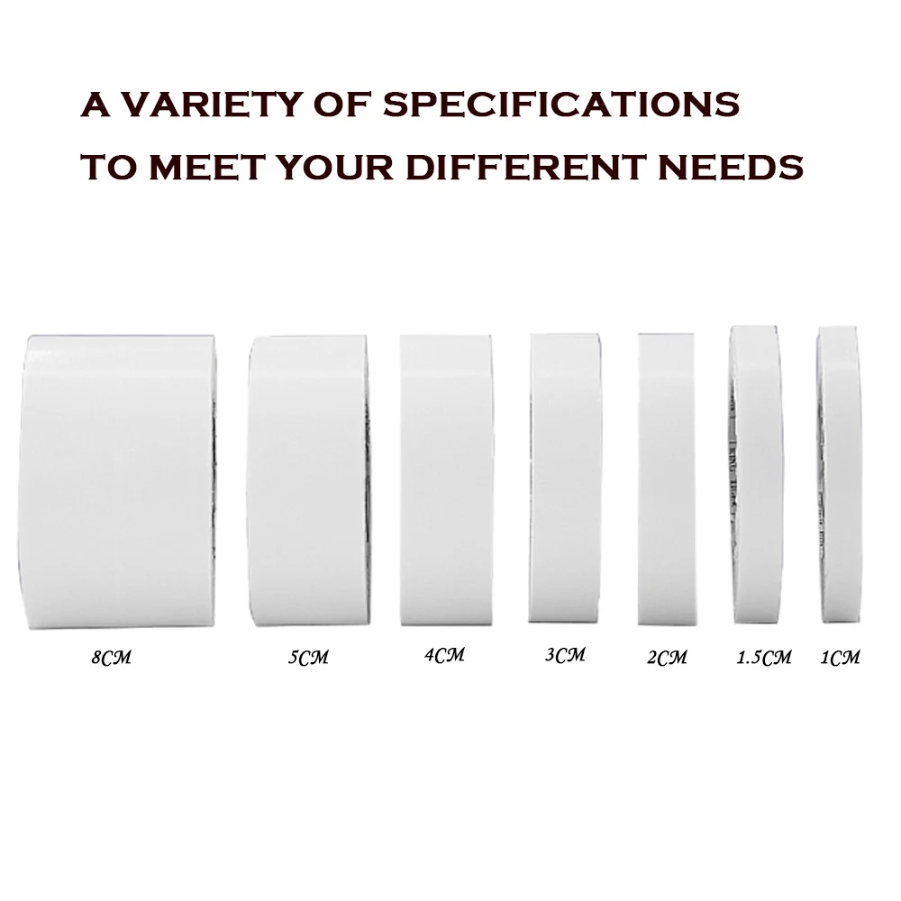 Leistungsstarkes Schwammklebeband für Werbung, Befestigt durch Doppelseitiges Schaumstoffband, Breite 1,5/2,0/3,0/4,0cm, Doppelseitiges Schaumstoffband – Detail 2